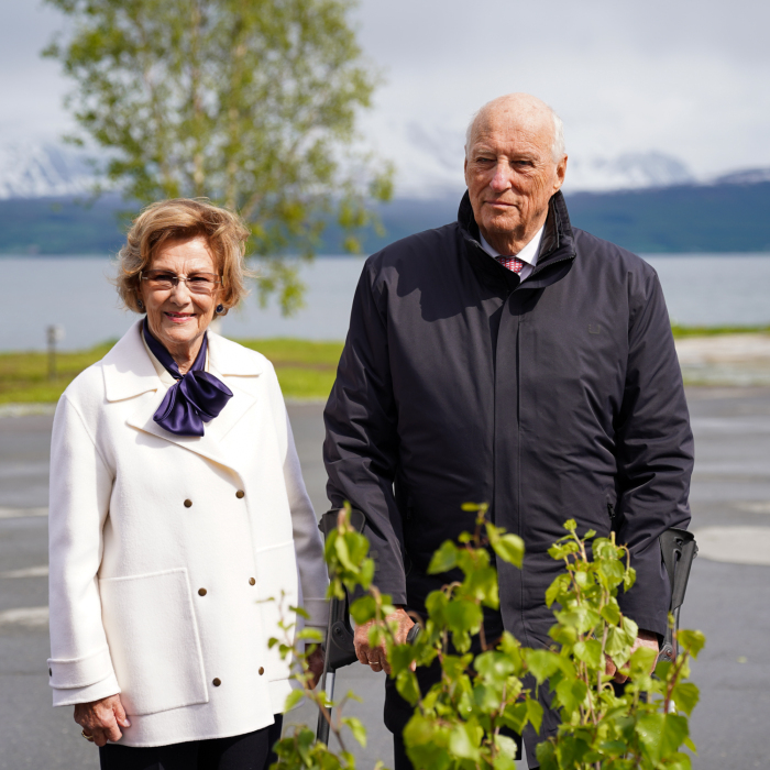 Kongeparet i historiske Balsfjord